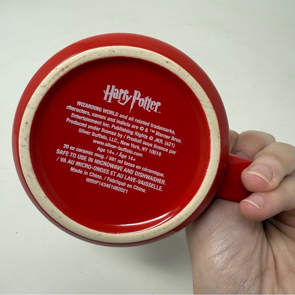 Harry Potter Christmas Mug 20 OZ. “I’d rather stay at Hogwarts this Christmas” - Picture 3 of 4